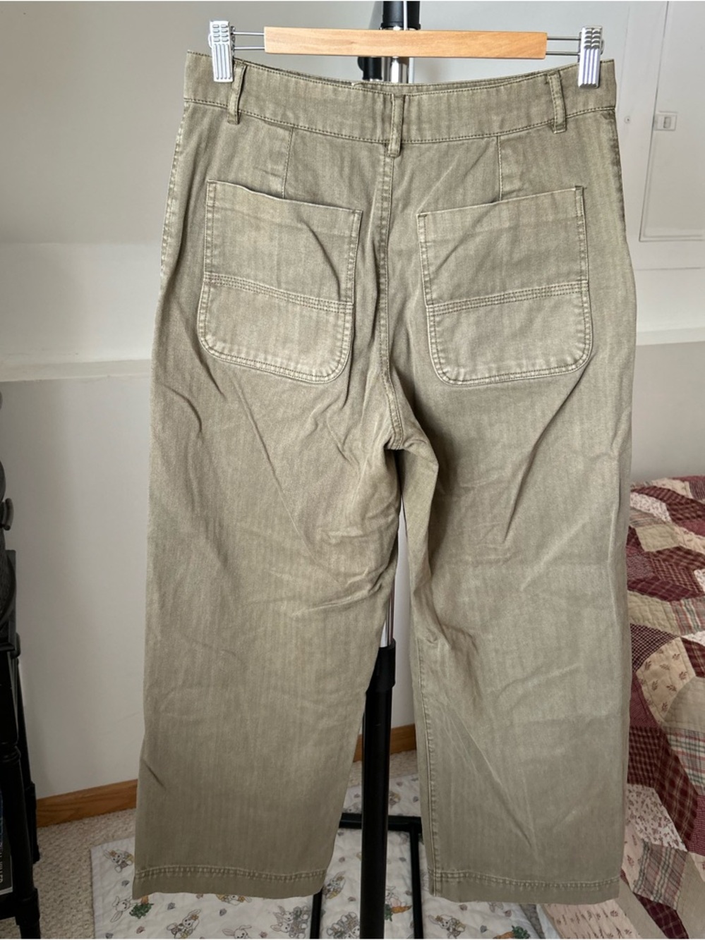 Free People Sunday Skies Straight Cropped Pants 4 - Picture 2 of 6